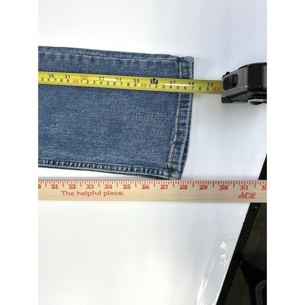 LEVIS Premium 511 Denim Blue Jeans 30x30 Pre-Owned - Picture 9 of 14
